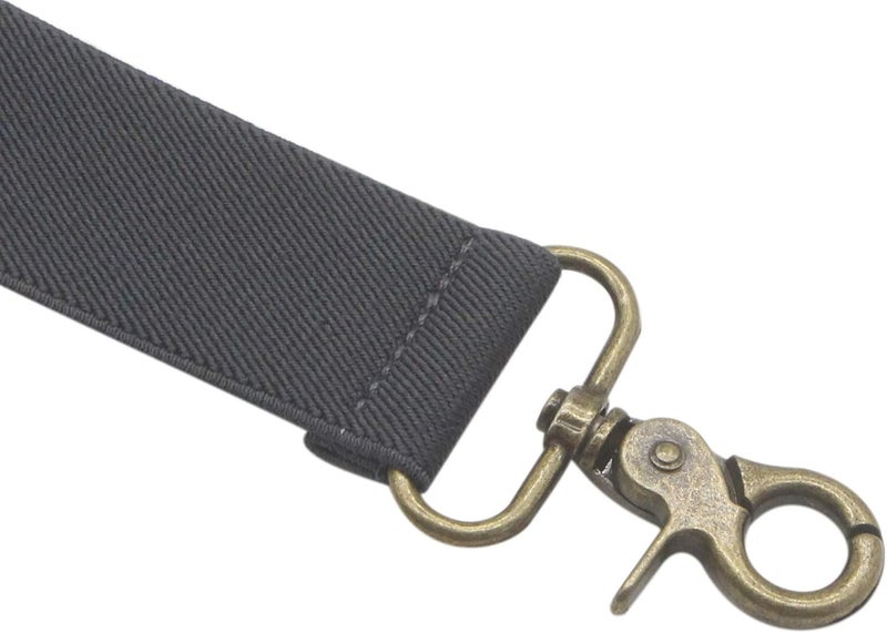 Timiot Mens Suspender 4 Swivel Strong Hooks Adjustable Braces Elastic Comfortable X Style Heavy Duty Strap - Image 3